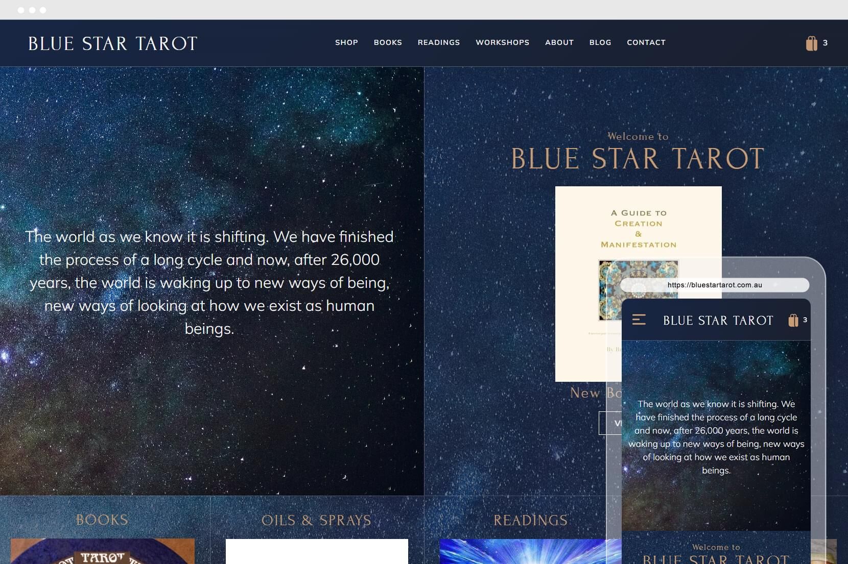 Blue Star Tarot