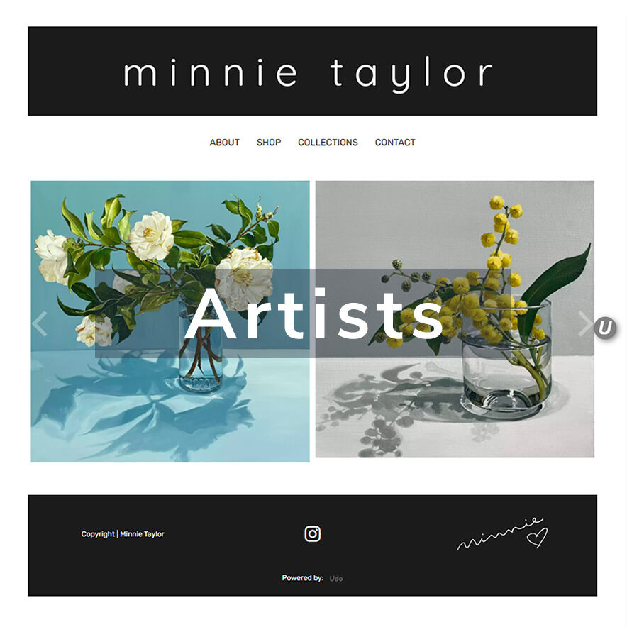 Artist websites