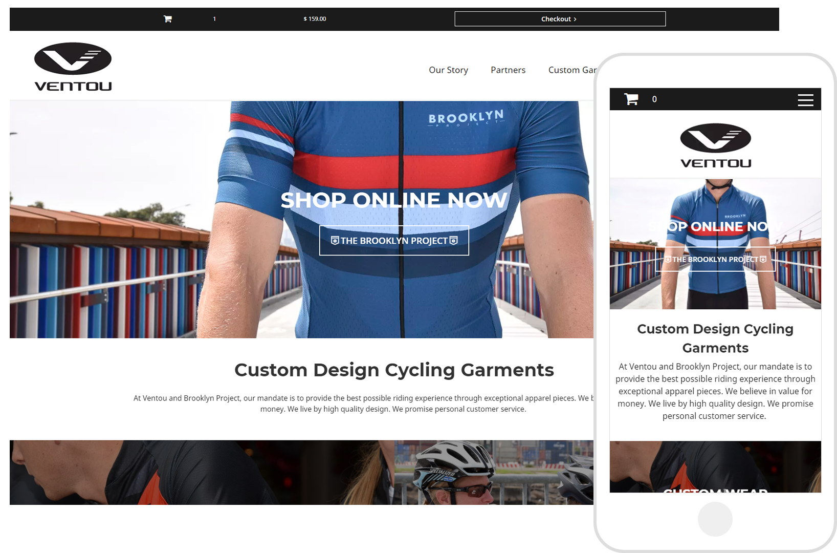 Ventou Custom Cycling Gear