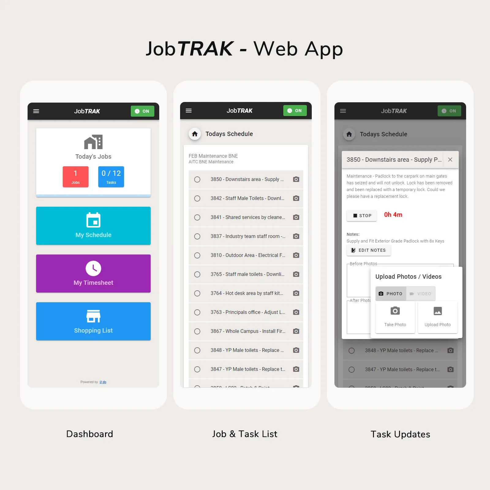 JobTRAK WebApp