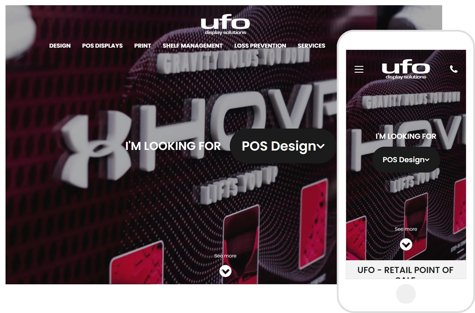 UFO POS Display