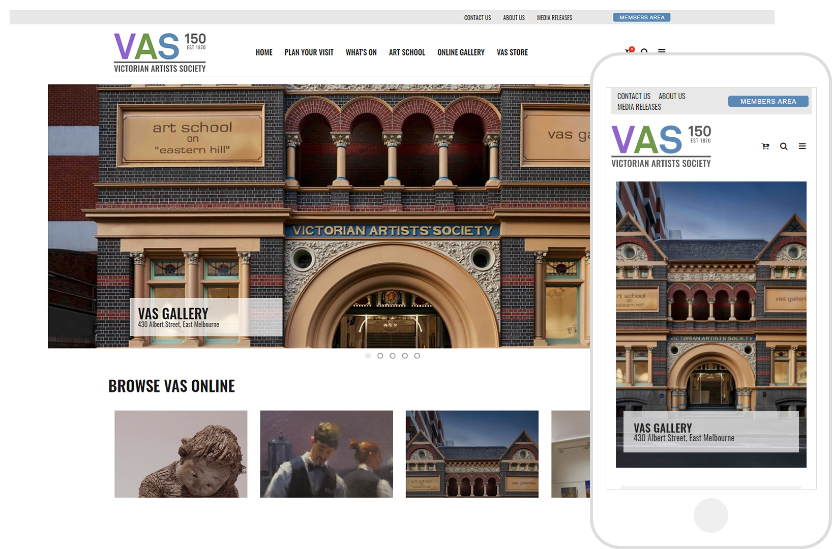 VAS Gallery - The Victorian Artists Society
