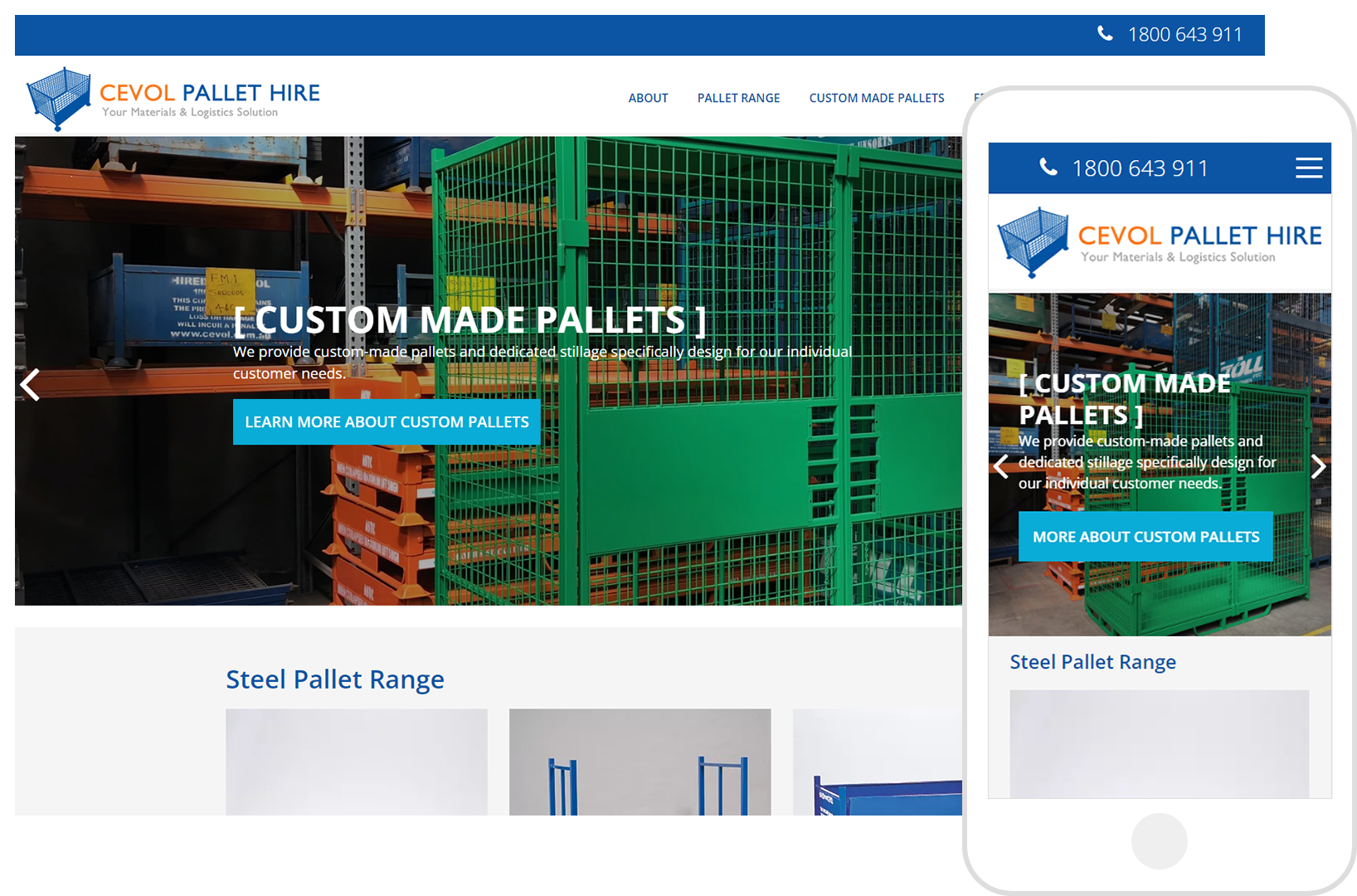 Cevol Pallets - Steel Pallets