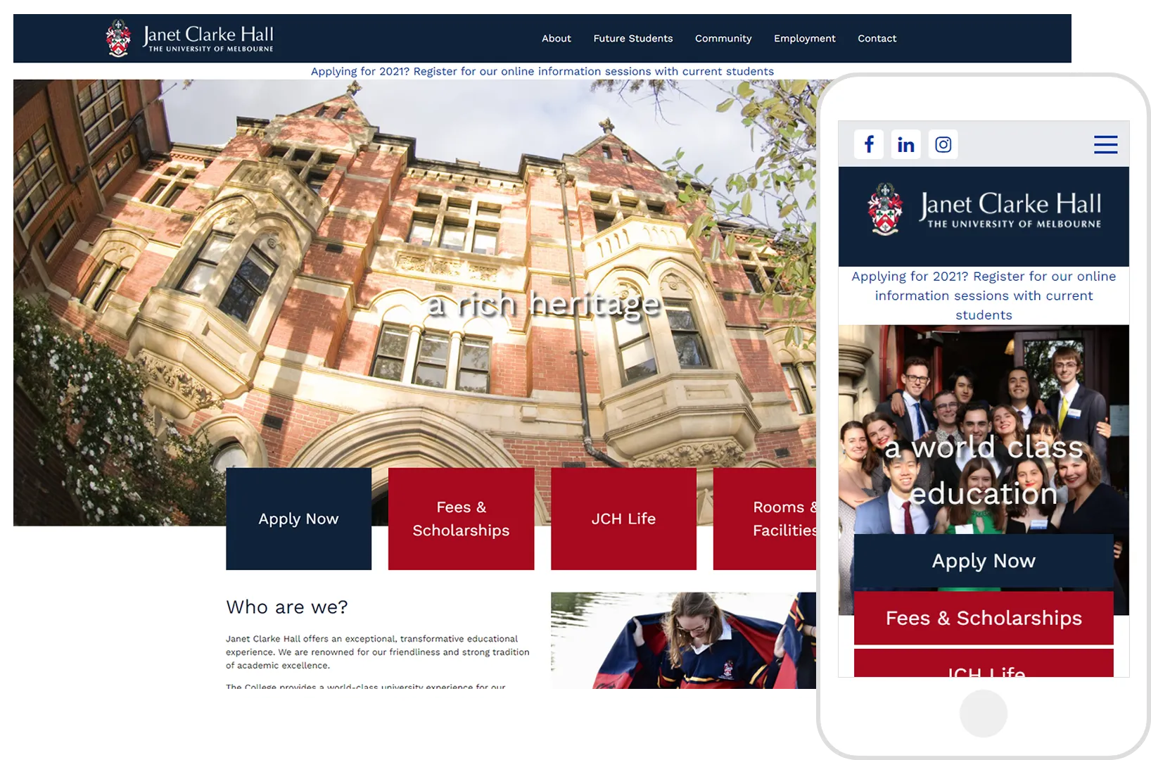 JCH College-Udo-template