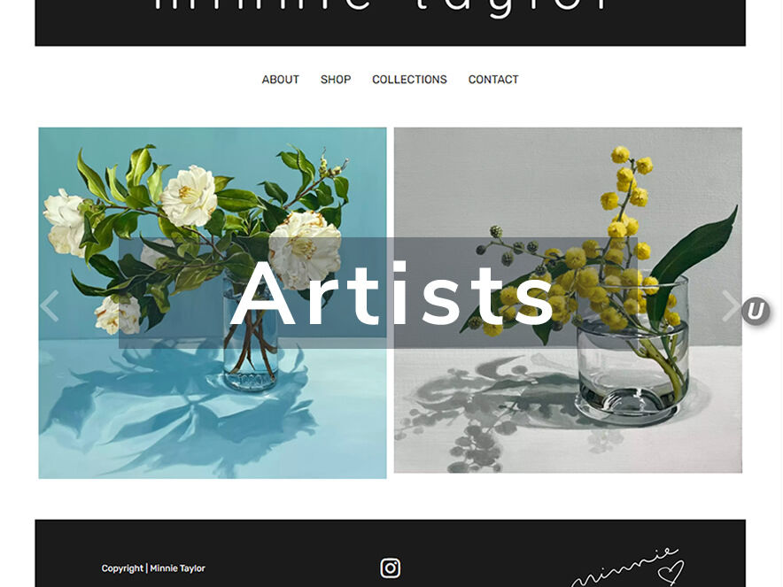 Artist websites