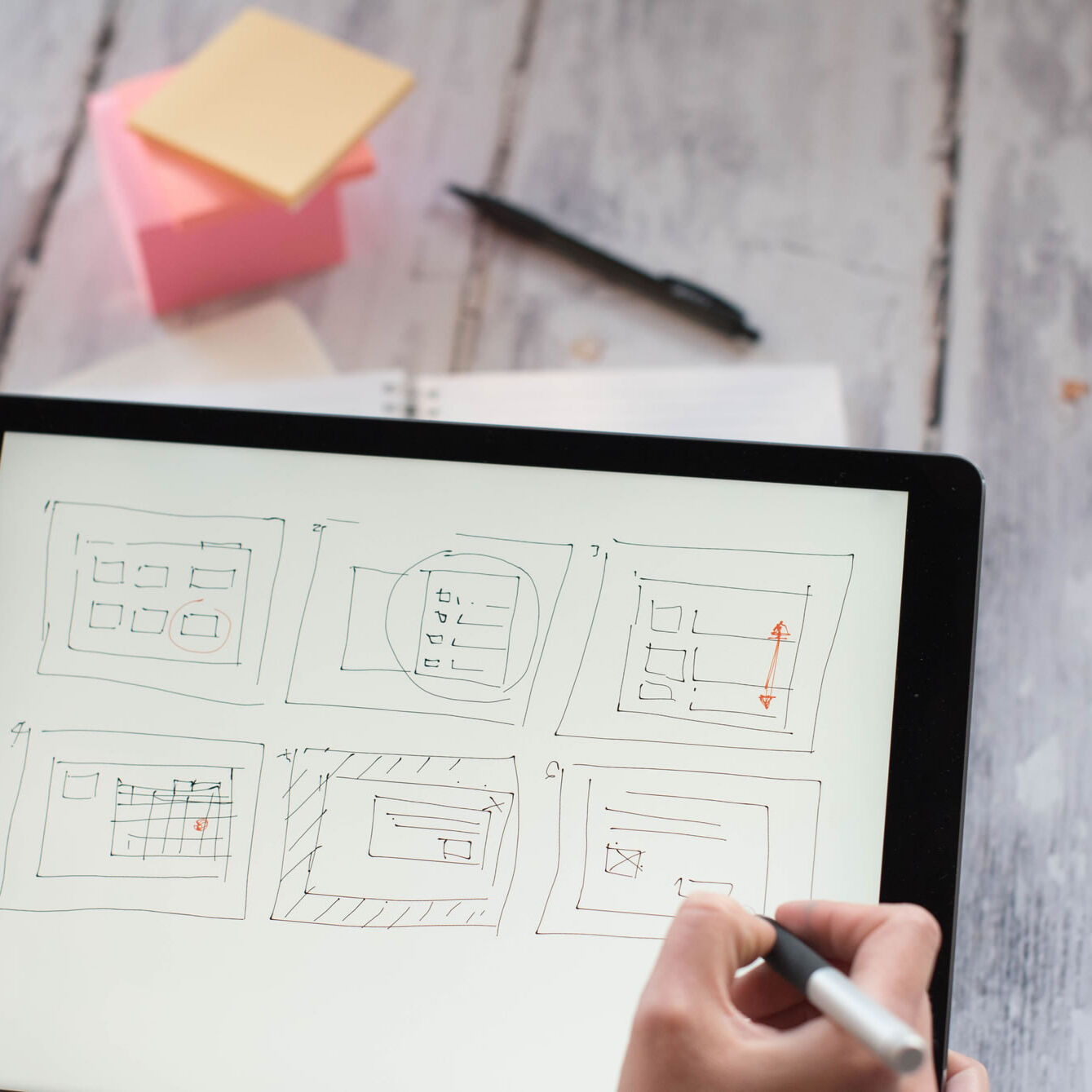 Website build planning
